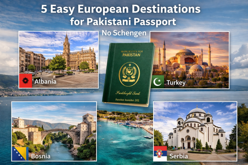 5 Easy European Destinations for Pakistani Passport No Schengen