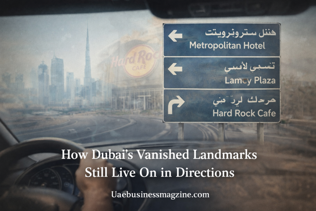 Dubai Landmarks: Vanished Places Still Used in Directions